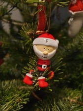 F Babbo Natale 3D Bauble