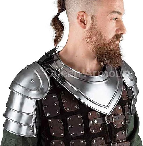 Medieval gorget spaulders - medieval,