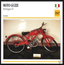 1947 moto guzzi - guzzi, motoleggera