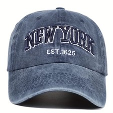 New York Baseball Cap Blu