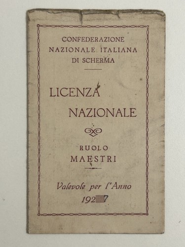1927 roma sport conf naz - roma,