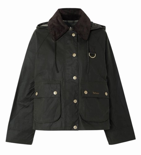 Barbour reighton waxed jacket - waxed,