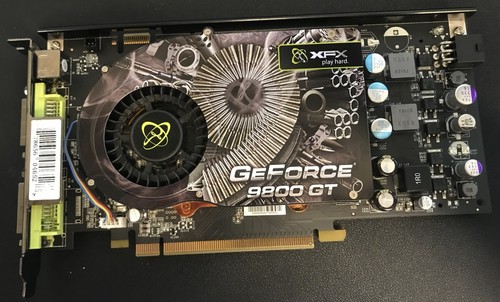 Xfx geforce 9800 - xfx, 512mb