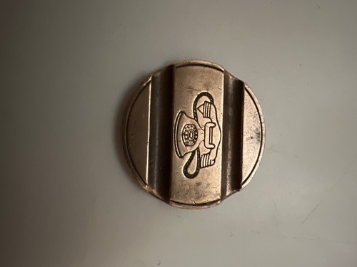 Gettone telefonico con segno - con,