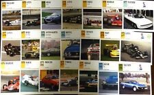 SCHEDE AUTO INGLESI DA COLLEZIONE ANNI 1970- MINI-LOTUS-MG- -ECC...----372