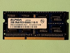 Memoria RAM Elpida EBJ21UE8BDS0-AE-F 2 GB PC3-8500S