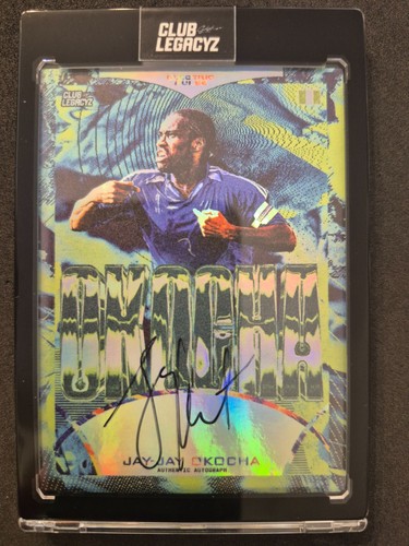 Jay okocha card auto - on,