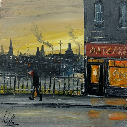 Dipinto olio scott walker - scott,