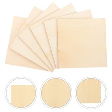 10 pezzi di legno per artigianato assi di legno incisi