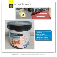 GUAINA Liquida Impermeabilizzante *GUAINA* Grigia / Bianca / Rossa da 5-20 Kg