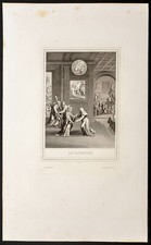 1853 - La Visitazione - Vita Di Gesù Cristo - Incisione - Vergine Maria