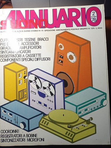 Annuario suono 1978 - annuario,