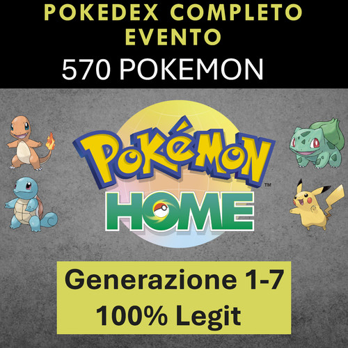 Pokémon home gen - gen, 570