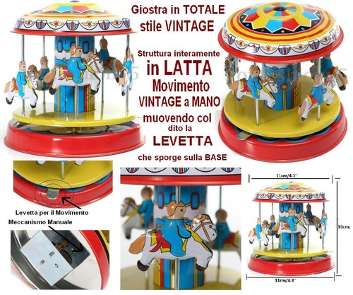Giostra con cavalli - giostra, totalmente