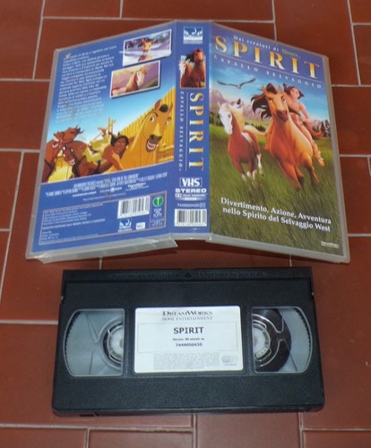 Vhs spirit cavallo - vhs, selvaggio