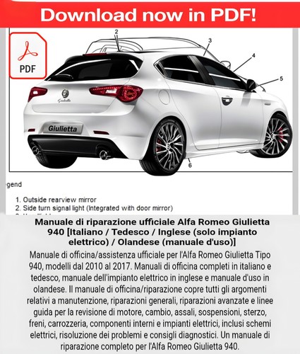 Manuale officina alfa - d'officina,