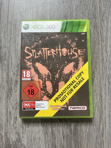Splatterhouse promotional copy - splatterhouse,