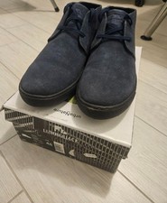 Scarpe Scamosciate Navy Blu