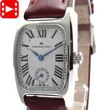 🎦[OTTIME CONDIZIONI] Hamilton American Classic Bolton H133210 Roman 24mm Quarzo Unisex GIAPPONE