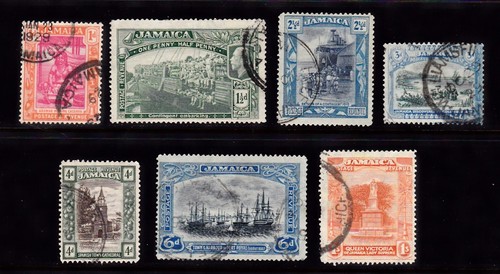 Jamaica 92 96 used - #89-90,, 92-96