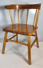 Sedia bambino vintage legno