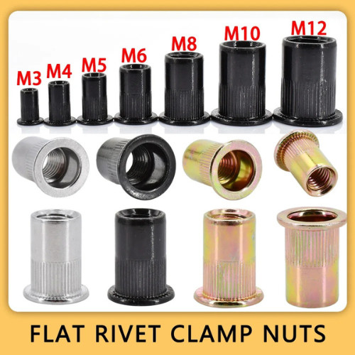 100pz dadi per rivetti - 60/100pz,