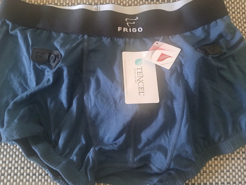 Bauletto frigo tencel blu - bauletto,
