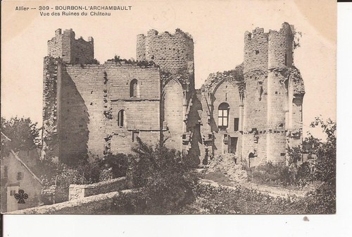 Cpa bourbon archambault - cpa, l'archambault