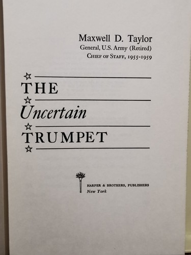 The uncertain trumpet - uncertain,