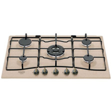 HOTPOINT Piano Cottura PCN750 T AVR a Gas 5 Fuochi Gas Colore Avena