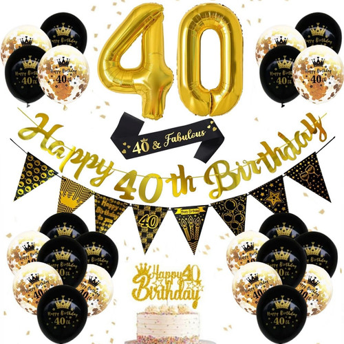 Decorazioni compleanno - 40°,