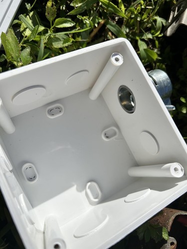 4x4x3 pvc junction box - pvc,