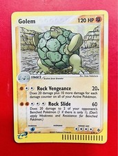 Lotto Carte Pokemon Golem 5/97