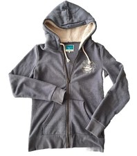 Felpa Azzura Con Zip E