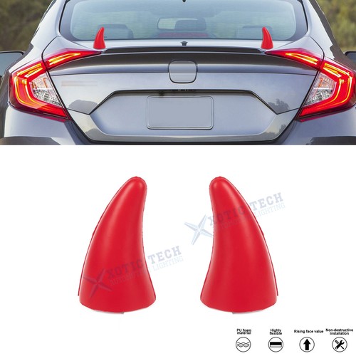 2pcs red devil bull - devil, horn