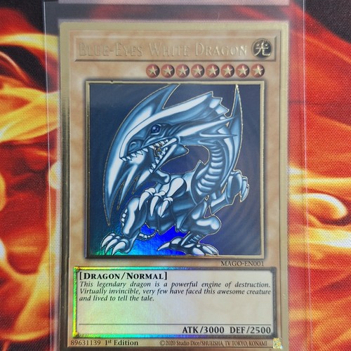 Blue eyes white dragon - white,