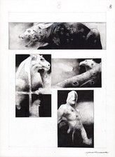 CORRADO ROI - Tavola originale Apocalisse p.18