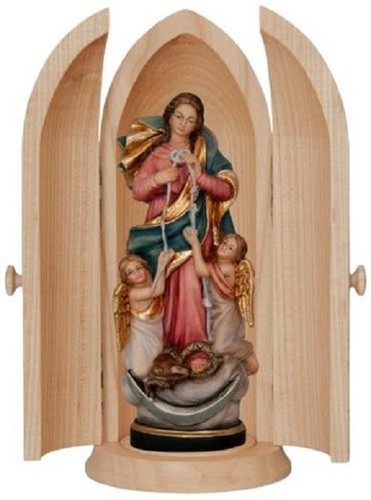 Statua madonna sciogli nodi - statua,