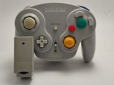 JOYSTICK WAVEBIRD GAMECUBE + RICEVITORE CONTROLLER WII NINTENDO WIRELESS