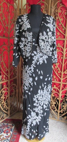 Abito vintage stenay nero - abito,