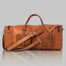 Borsone da uomo in vera pelle