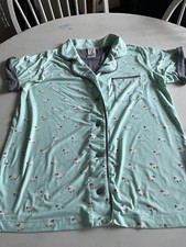 Munki Munki. Set pigiama colore come nuovo. Motivo pecora. Misto poliestere. Taglia L