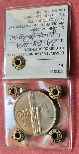 Buono lire 1923 - da, 2
