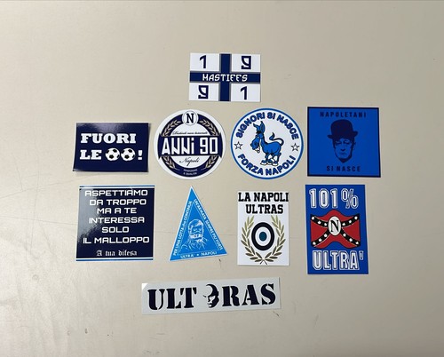 Napoli adesivi stickers - 10,