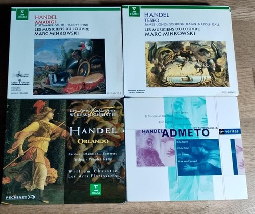Handel four opera boxsets - handel,