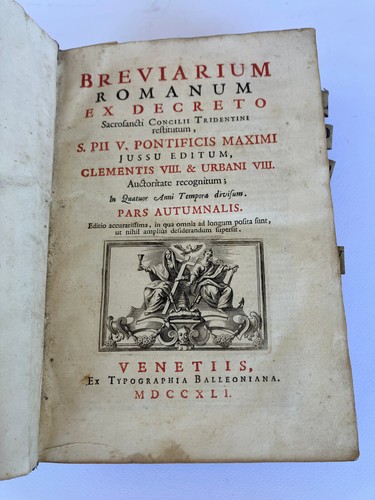 Breviarium romanum decreto - romanum,