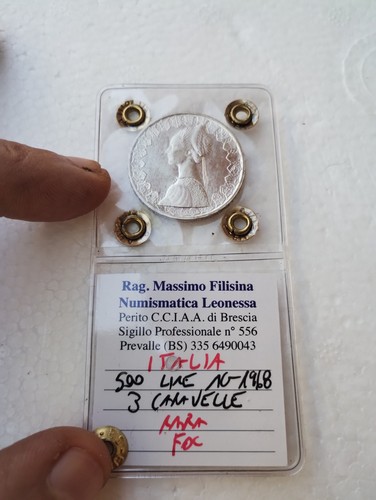 Repubblica italiana 500 lire - italiana,