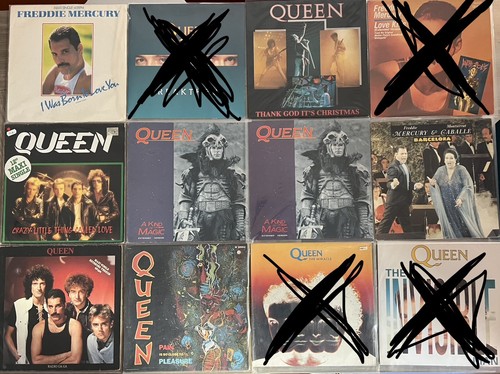 Collezione vinili queen - collezione,