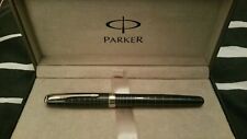 Rare Stylo Parker Sonnet Premier Plume Or 18K Fountain Pen Solid White Gold Nib