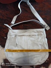 Women's bag Ivory white grey